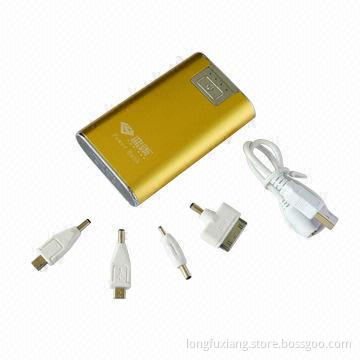 7800mAh Universal Portable Power Bank with Torch, Ideal for iPhone/Samsung/HTC/BlackBerry